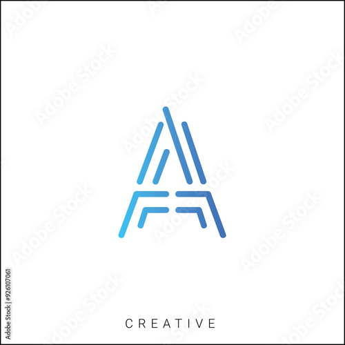 A Creative Latter Logo Design. By Custom Branding Logo. Creative Logo Design. Logo Template. Vector illustration. Modern Design. Monogram Design