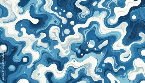 illustration, christmas, house, sky, snow, vector, tree, winter, no people, night, blue, outdoors, season, landscape - scenery, backgrounds, clip art, horizontal, color image, snowing, village, fir tr