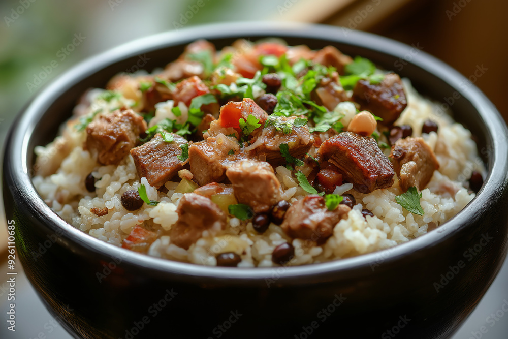 Cook-Up Rice - Traditional Guyanese One-Pot Meal with Black-Eyed Peas and Tender Meats Cook-Up Rice - Traditional Guyanese One-Pot Meal with Black-Eyed Peas and Tender Meats