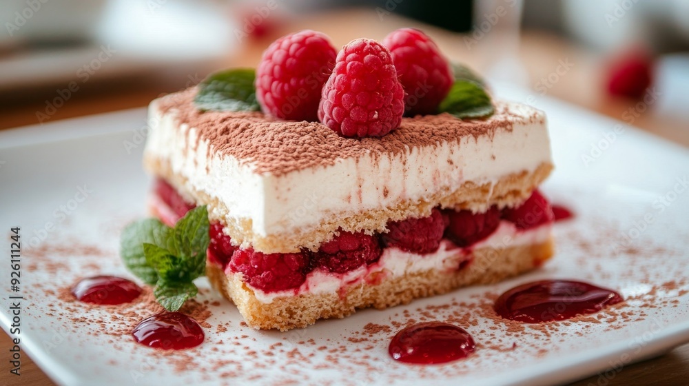 Delicious Tiramisu with Fresh Delicious Tiramisu with Fresh