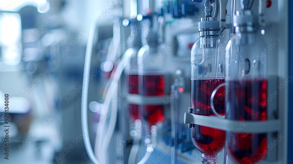Dialysis Machine Visualizing the Kidney Cleansing Process with Copy Space Dialysis Machine Visualizing the Kidney Cleansing Process with Copy Space