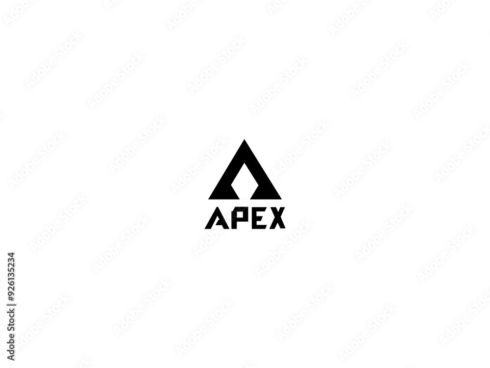 Apex logo design vector Apex logo design vector