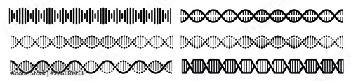 human genome structural model DNA vector seamless pattern helix structure dna research human genome.
