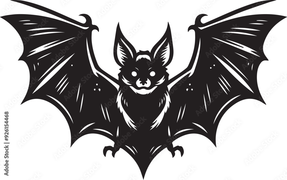 bat vector design clipart flat style artwork bat vector design clipart flat style artwork
