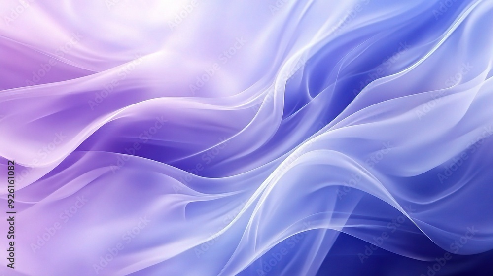 Abstract Purple and Blue Flowing Fabric Swirls: A stunning abstract backdrop featuring a delicate, ethereal flow of purple and blue fabric, reminiscent of clouds or smoke. Abstract Purple and Blue Flowing Fabric Swirls: A stunning abstract backdrop featuring a delicate, ethereal flow of purple and blue fabric, reminiscent of clouds or smoke.