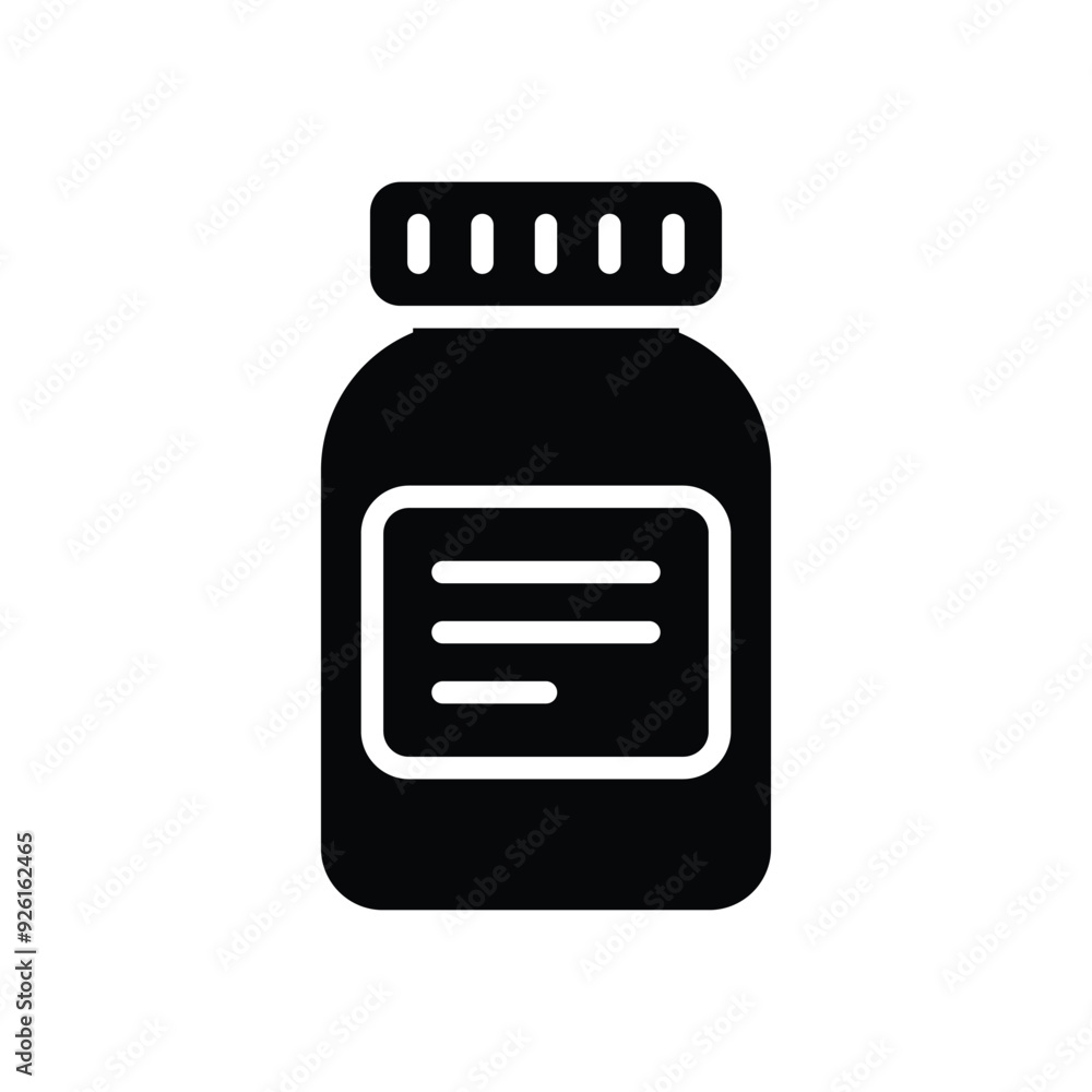 Multivitamin vector icon Multivitamin vector icon