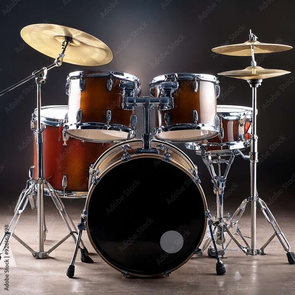 drum set, AI generated drum set, AI generated