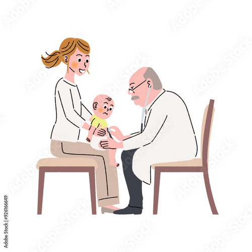 子育て_赤ちゃん_診察