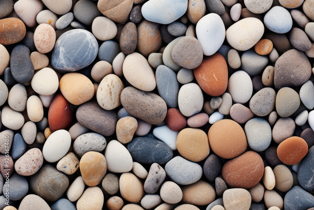 Processed collage of sea shore pebbles texture. Background for banner, backdrop or texture Processed collage of sea shore pebbles texture. Background for banner, backdrop or texture