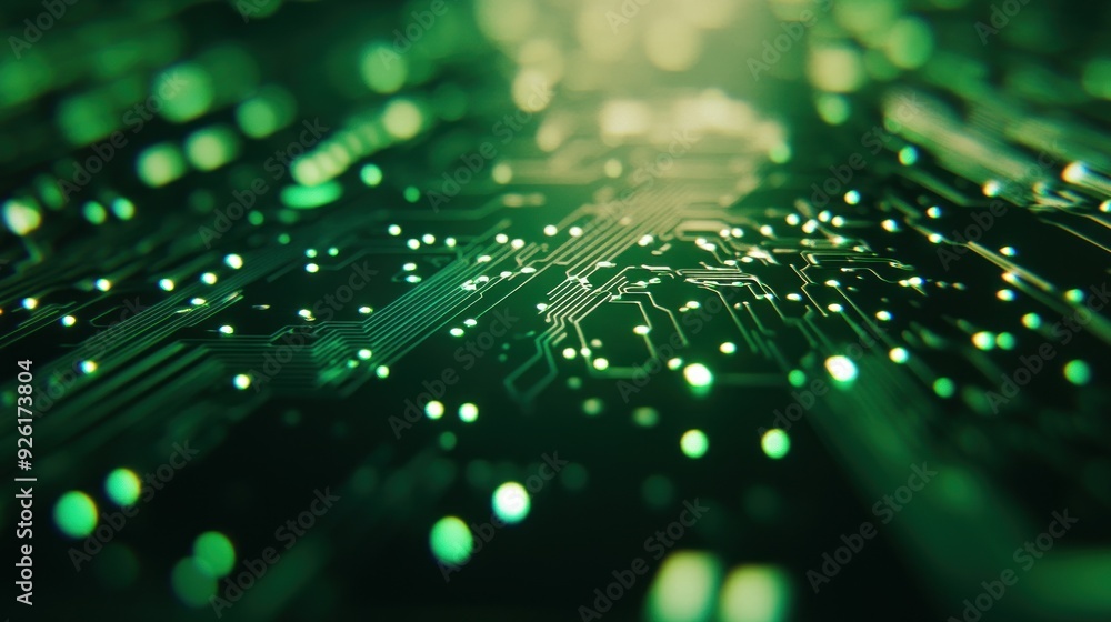 Abstract Circuit Board Pattern Abstract Circuit Board Pattern