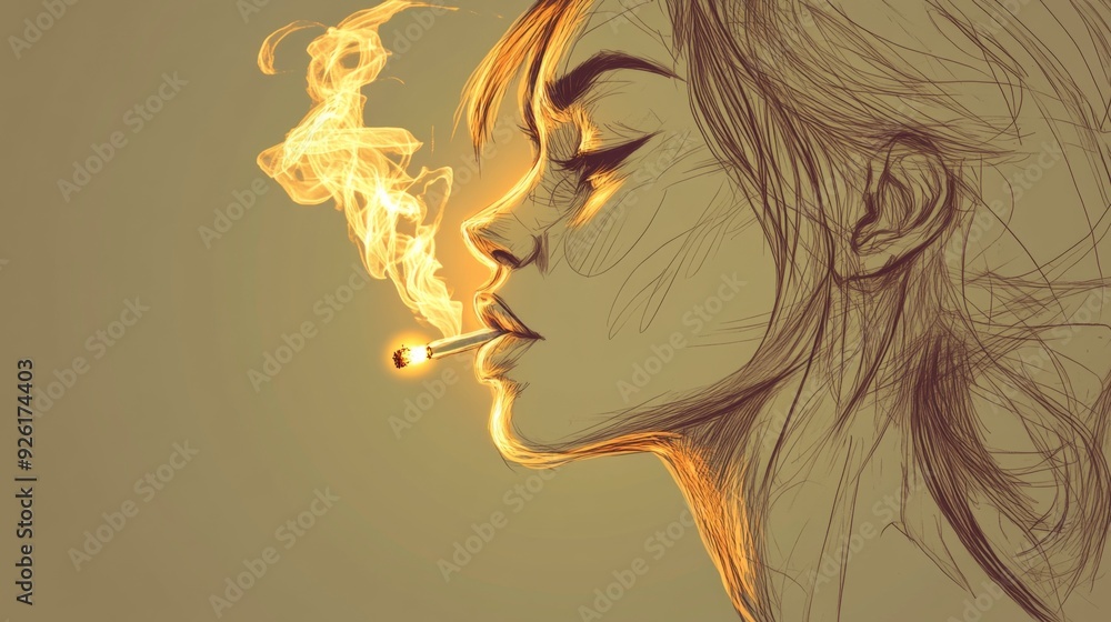 A detailed sketch of a person holding a burning matchstick close to their face. The sketch dramatically captures the interplay between light and darkness in a profound moment. A detailed sketch of a person holding a burning matchstick close to their face. The sketch dramatically captures the interplay between light and darkness in a profound moment.