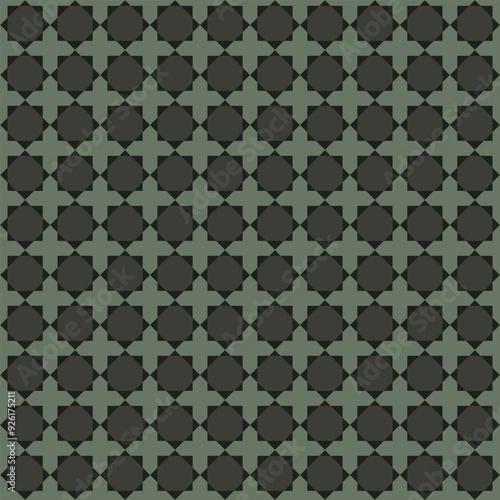 Abstract modern square colorful geometric pattern background seamless repeating pattern vector illustration flat design for wallpaper or background or Fabric EPS 10