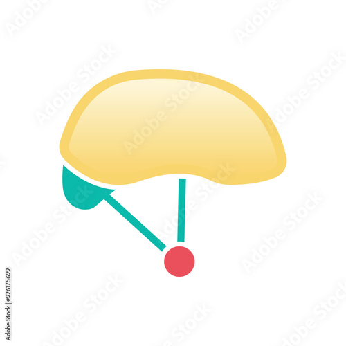 Pedals vector icon