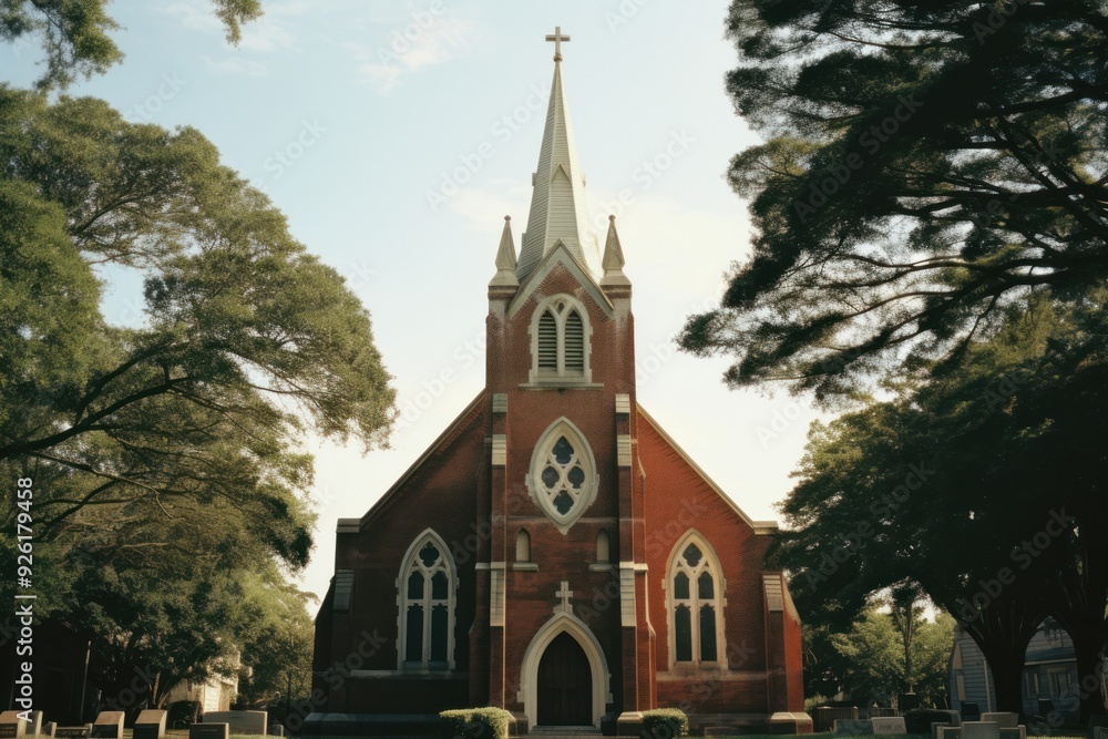 Church architecture building steeple. Church architecture building steeple.