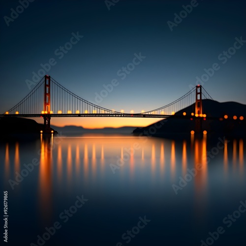 Ultra-realistic photo of the Golden Gate Bridge --v 6.0 --s 750.