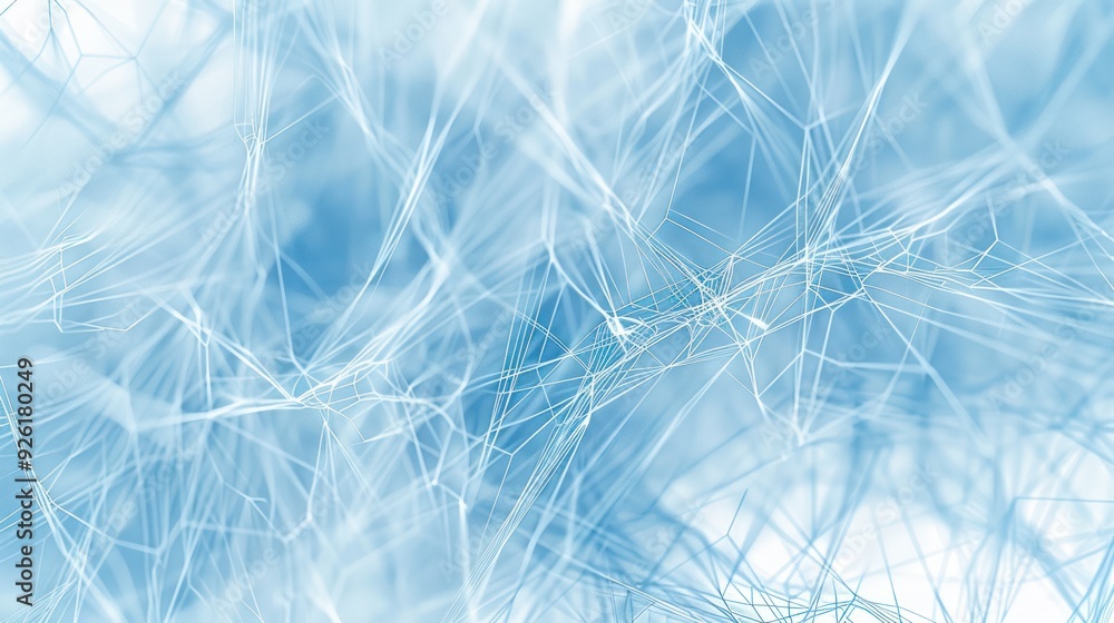 Abstract Blue Network Abstract Blue Network