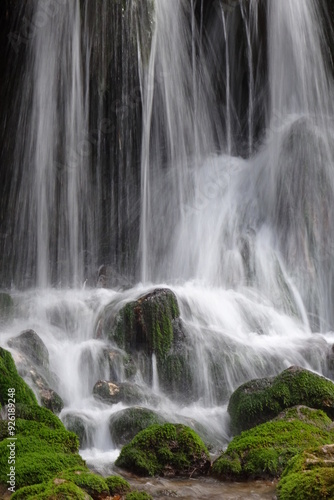waterfall in the jungle