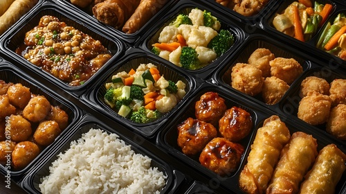 Delicious Bento Box Feast photo