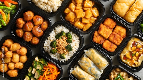 Delicious Bento Box Feast photo