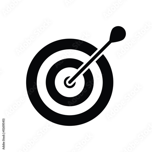 Goals vector icon
