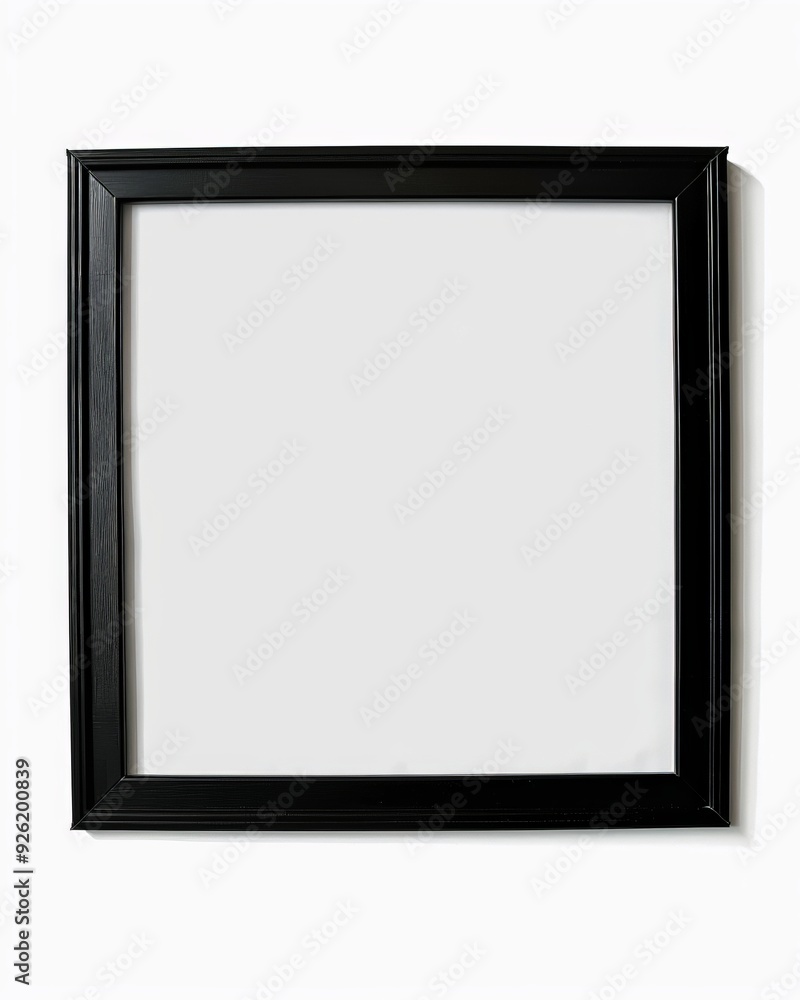 Elevate your branding with this versatile black picture frame mockup, featuring a transparent background for seamless integration into any design project. Elevate your branding with this versatile black picture frame mockup, featuring a transparent background for seamless integration into any design project.
