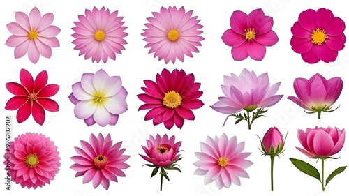Set of flower