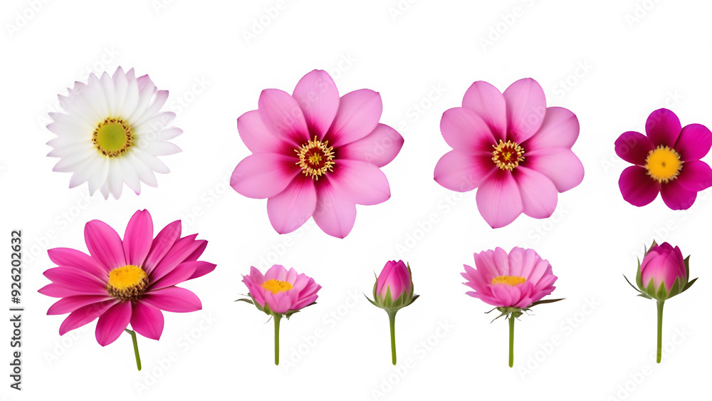 Set of flower Set of flower
