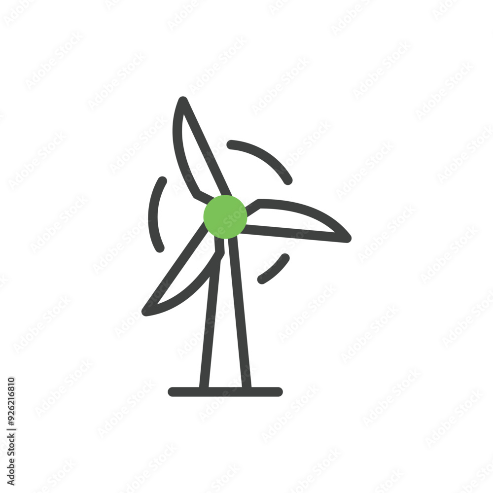 Wind Power vector icon Wind Power vector icon