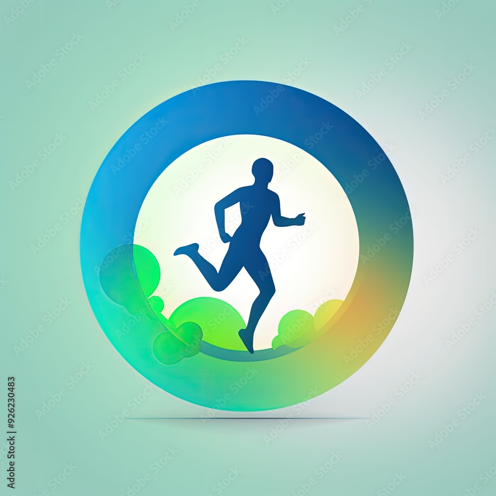 Fitness und Gesundheit Logo - Generative AI Fitness und Gesundheit Logo - Generative AI