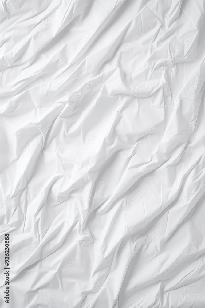 Abstract white fabric texture background with soft folds and wrinkles. Abstract white fabric texture background with soft folds and wrinkles.