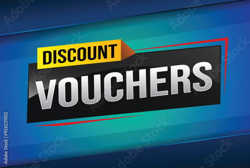 discount voucher vouchers special offer poster banner graphic design icon logo sign symbol social media website coupon advertising store shop online, website, landing page

