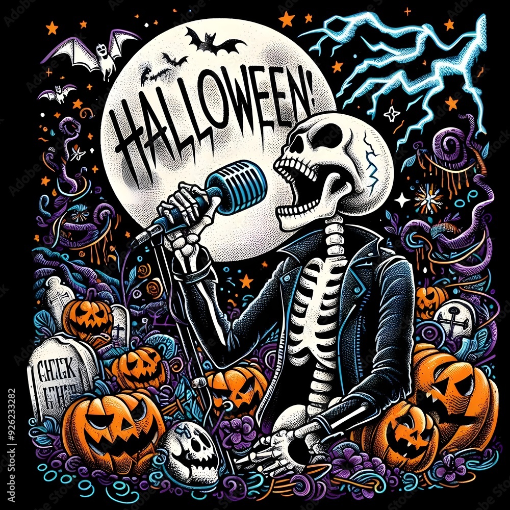 Obraz premium Halloween party