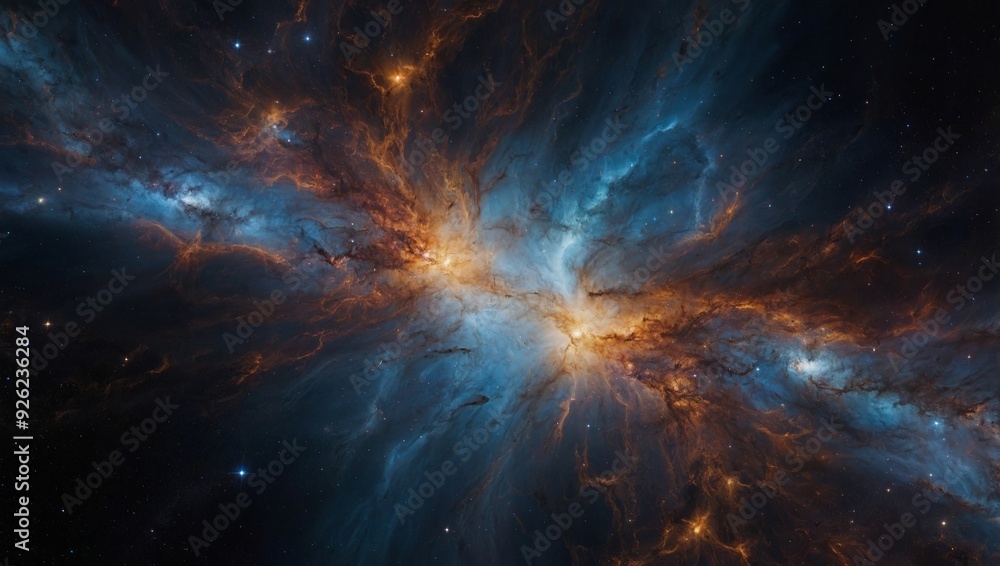 “Galactic Firestorm”: Stars colliding in cosmic chaos. “Galactic Firestorm”: Stars colliding in cosmic chaos.