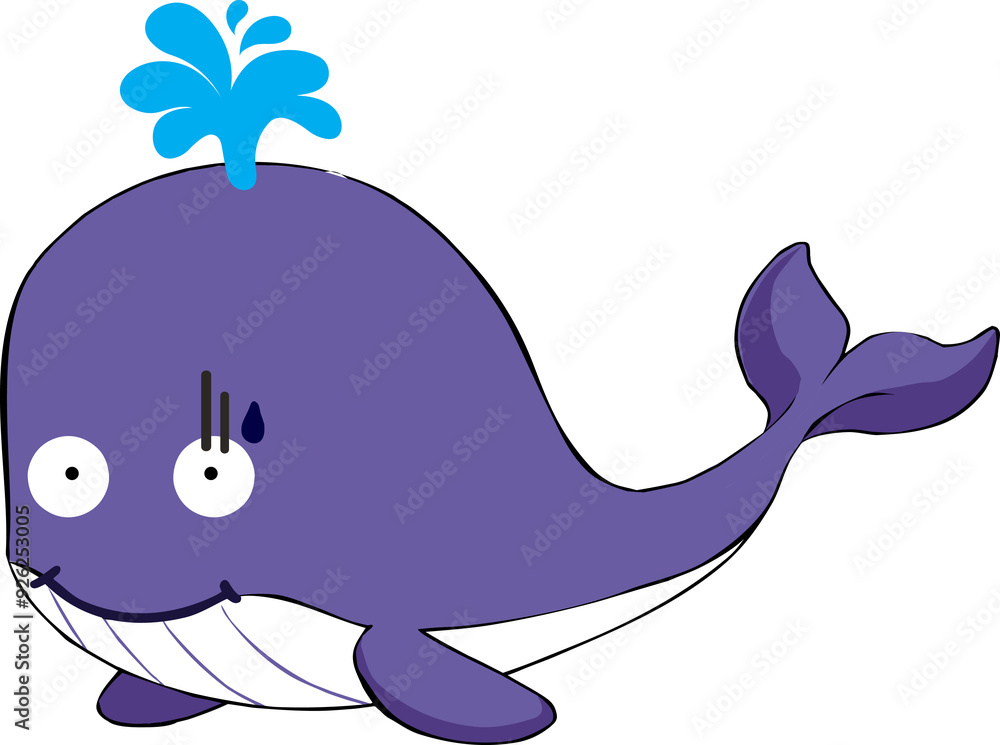 cute whale cartoon, sea animal cute whale cartoon, sea animal