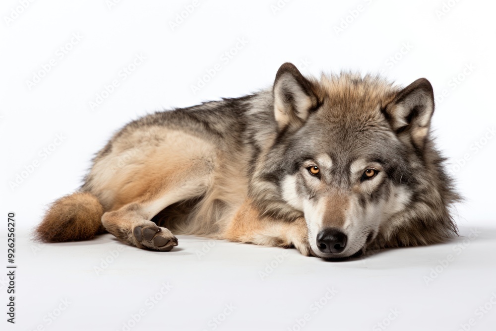Fototapeta premium Wolf mammal animal pet.