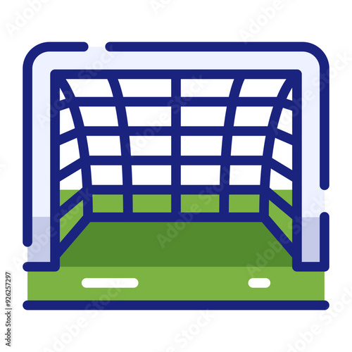Goalpost Structure on a Football Field