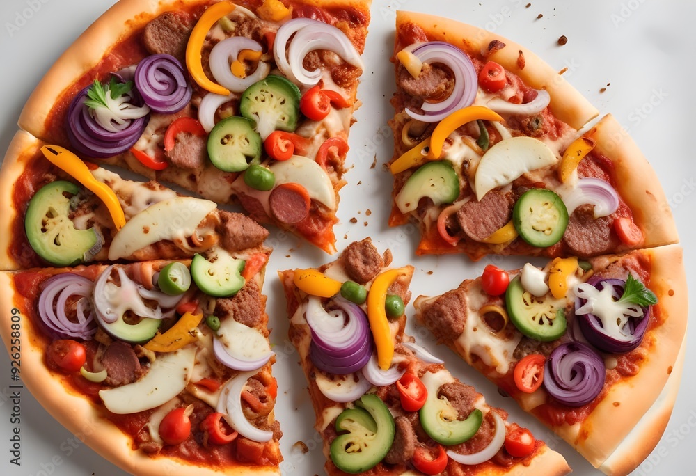Colorful Veggie & Food: Delicious Variety Colorful Veggie & Food: Delicious Variety