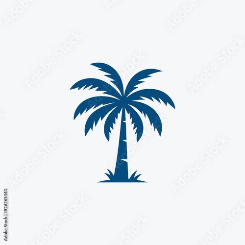 Palm Paradigm Urban Oasis Vibes Palm Tree Vector Design
