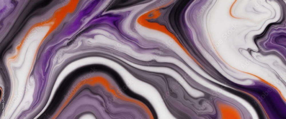 Abstract mix of Gray, orange, and purple blending seamlessly marble background Abstract mix of Gray, orange, and purple blending seamlessly marble background