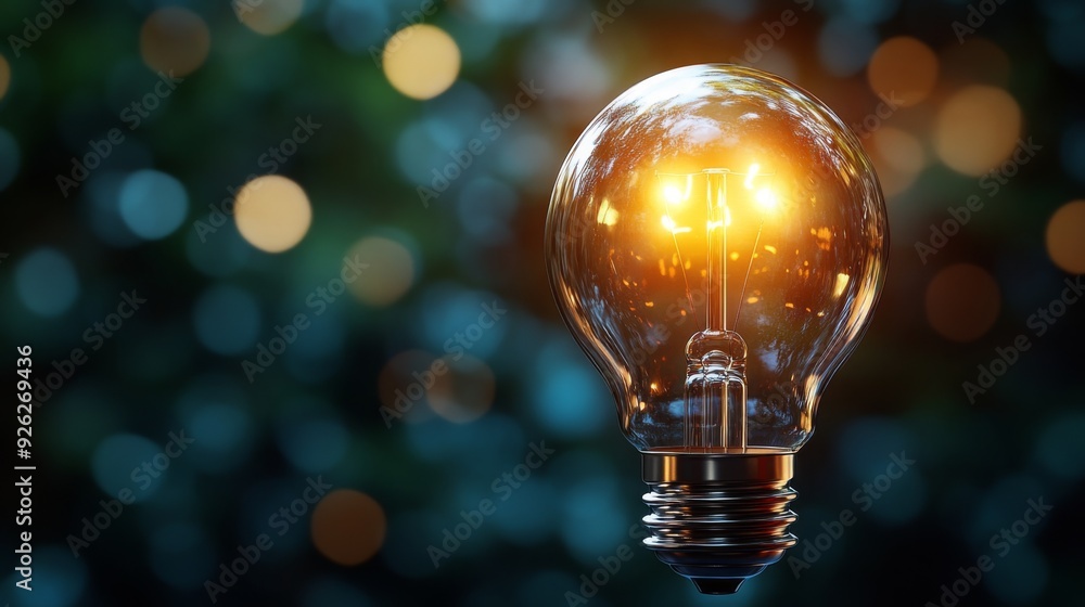 A light bulb as a metaphor for an innovative breakthrough and smart idea, symbolizing genius marketing strategy planning and creative thinking in business. A light bulb as a metaphor for an innovative breakthrough and smart idea, symbolizing genius marketing strategy planning and creative thinking in business.