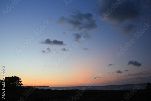 Abendstimmung an der Ostsee photo