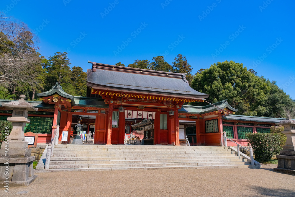 宮城県塩竈市 志波彦神社 神門