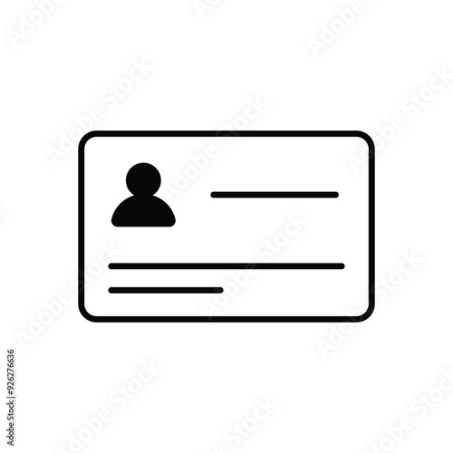 Member Card vector icons