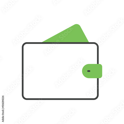 Billfold vector icons