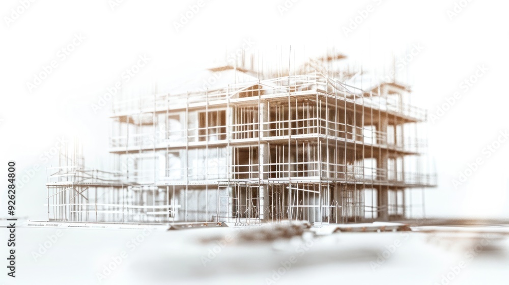 Construction Site of a Multi-Story Building Construction Site of a Multi-Story Building