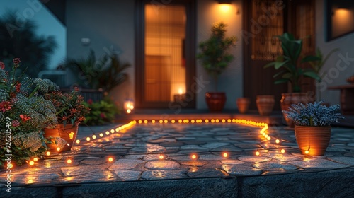 christmas tree at night