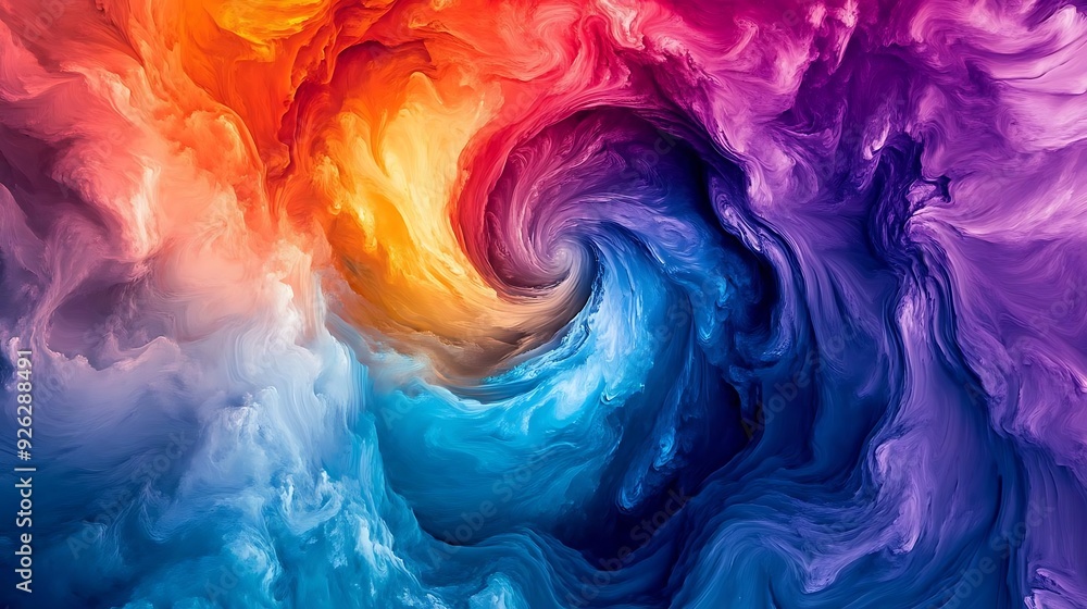 Abstract Swirling Colors Background Abstract Swirling Colors Background