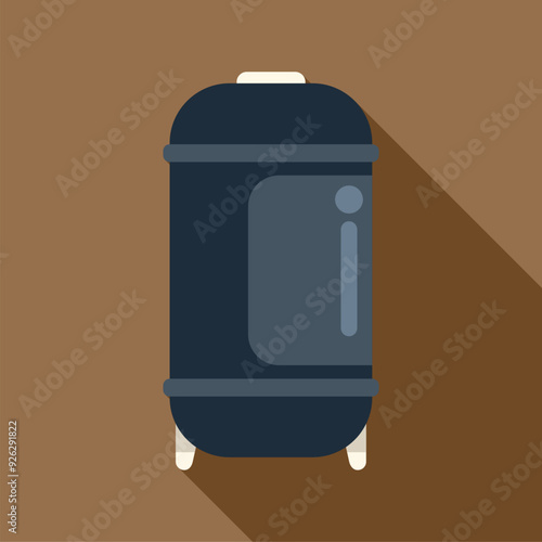 Modern electric water heater, ensuring a constant supply of hot water for daily use