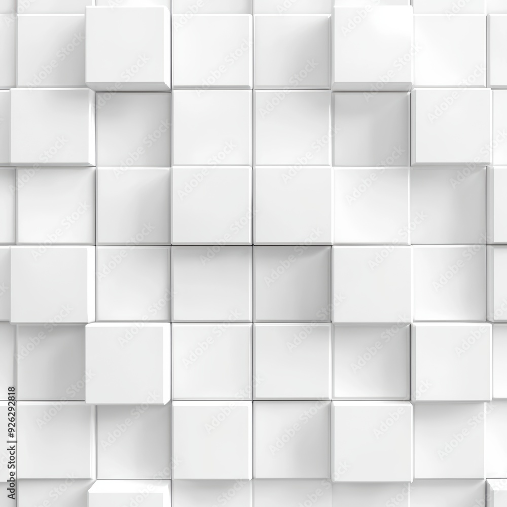A white background with white squares A white background with white squares