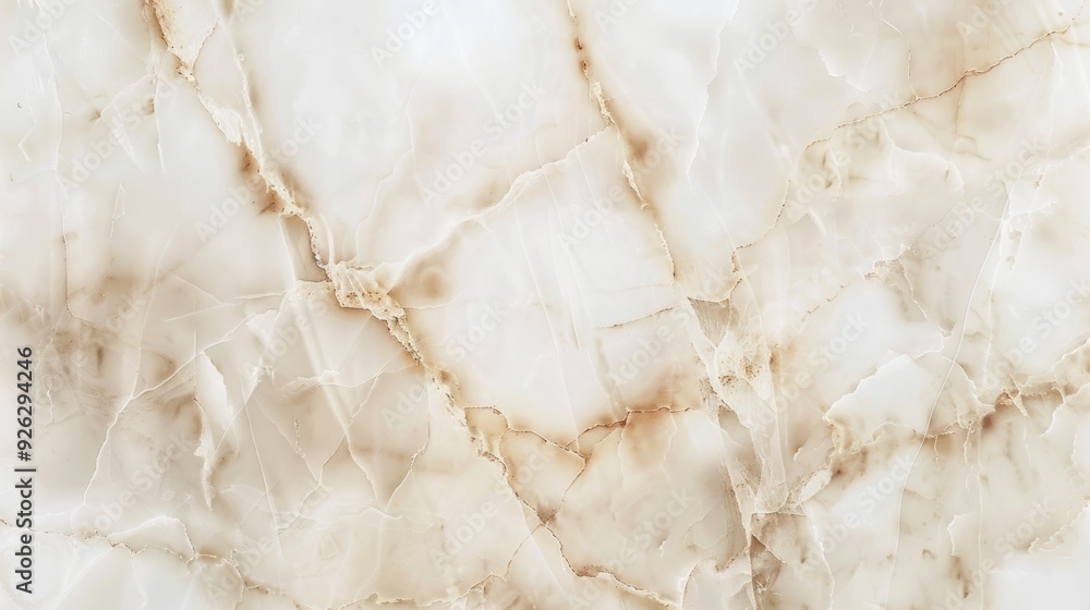 White Marble Texture with Brown Veins White Marble Texture with Brown Veins